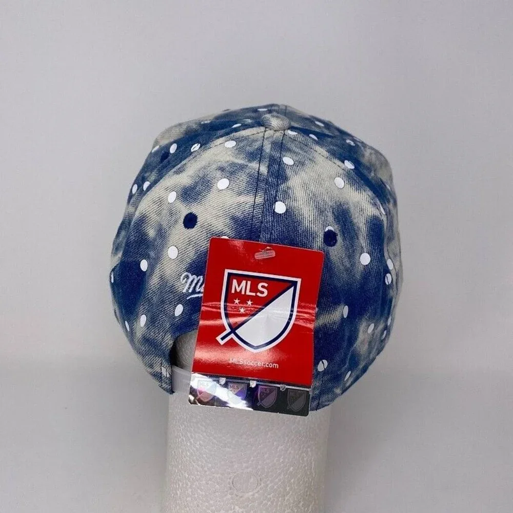 Philadelphia Union Mitchell &‎ Ness Snapback Hat Denim Dots MLS Soccer Futbol